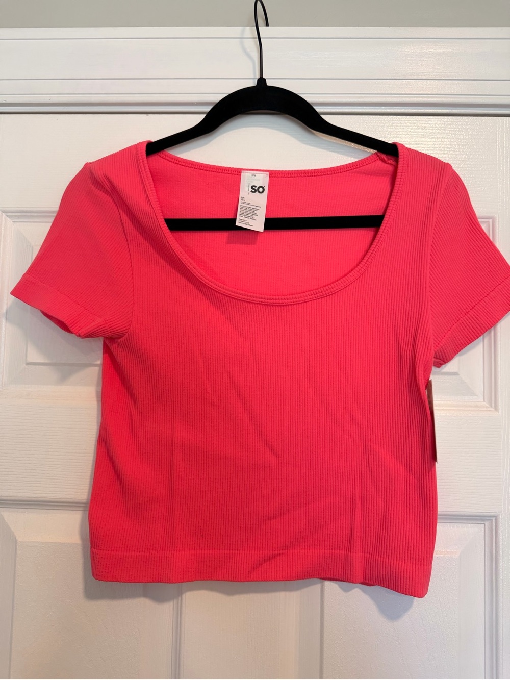 Seamless Ribbed Baby Tee